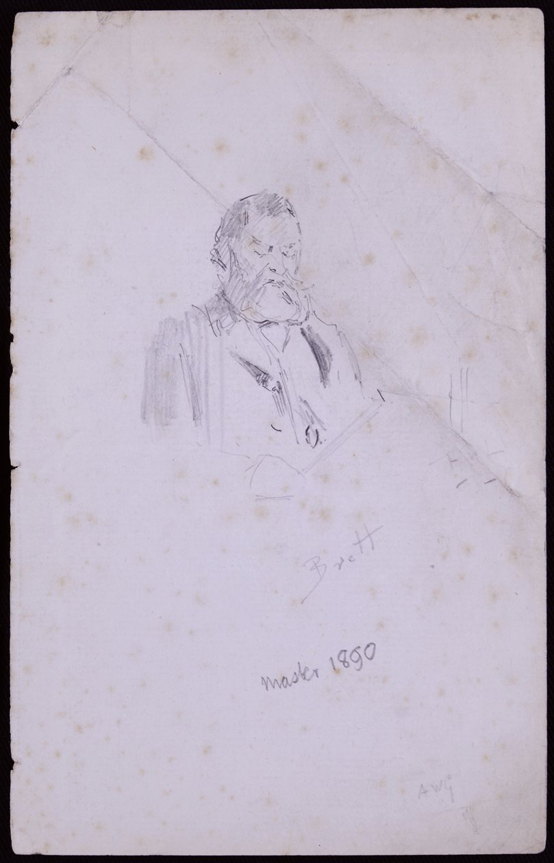 Portret Johna Bretta autorstwa Francis Wilfred Lawson