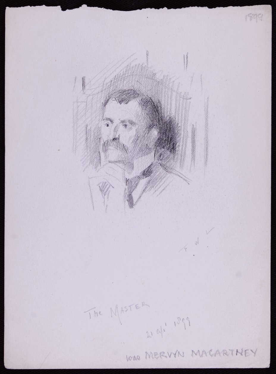 Portret Mervyna Macartneya autorstwa Francis Wilfred Lawson