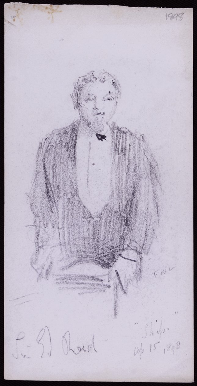 Portret Sir Edwarda Reida autorstwa Francis Wilfred Lawson