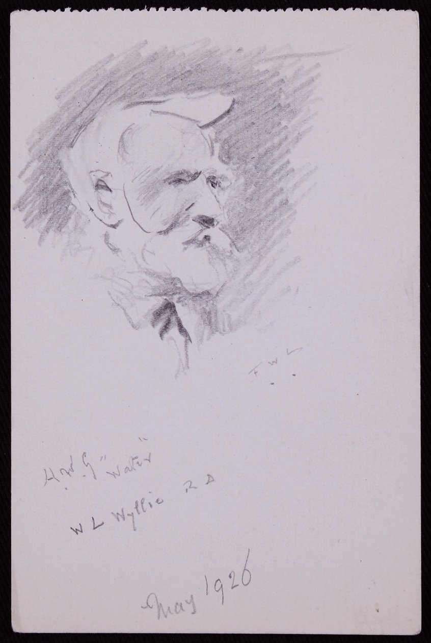 Portret WL Wyllie autorstwa Francis Wilfred Lawson