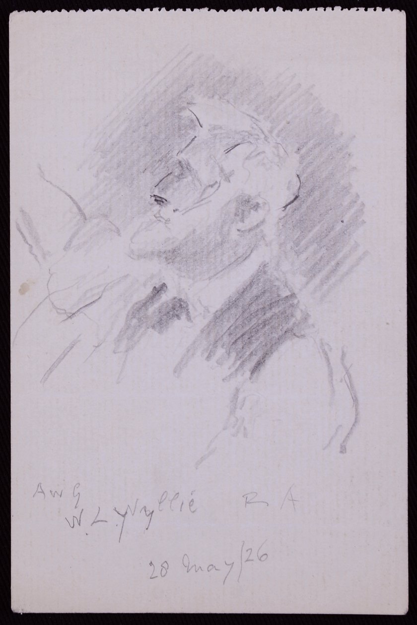Portret WL Wyllie autorstwa Francis Wilfred Lawson