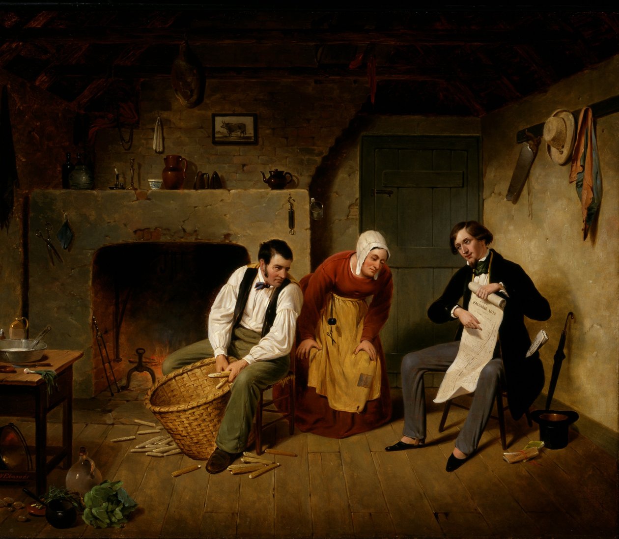 Spekulant autorstwa Francis William Edmonds