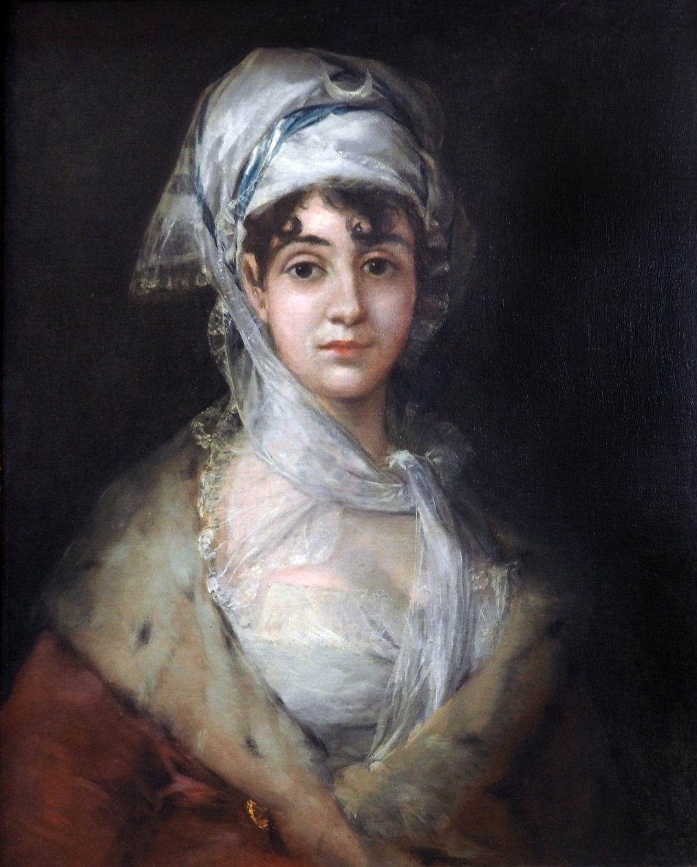 Antonia-Zarate Petersburg Eremitaż autorstwa Francisco de Goya