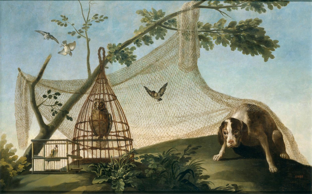Polowanie z roszczeniem autorstwa Francisco de Goya