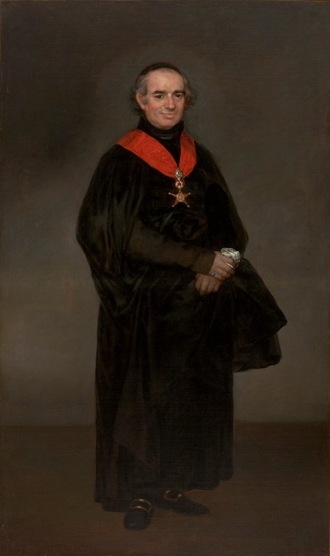 Don Juan Antonio Llorente autorstwa Francisco de Goya