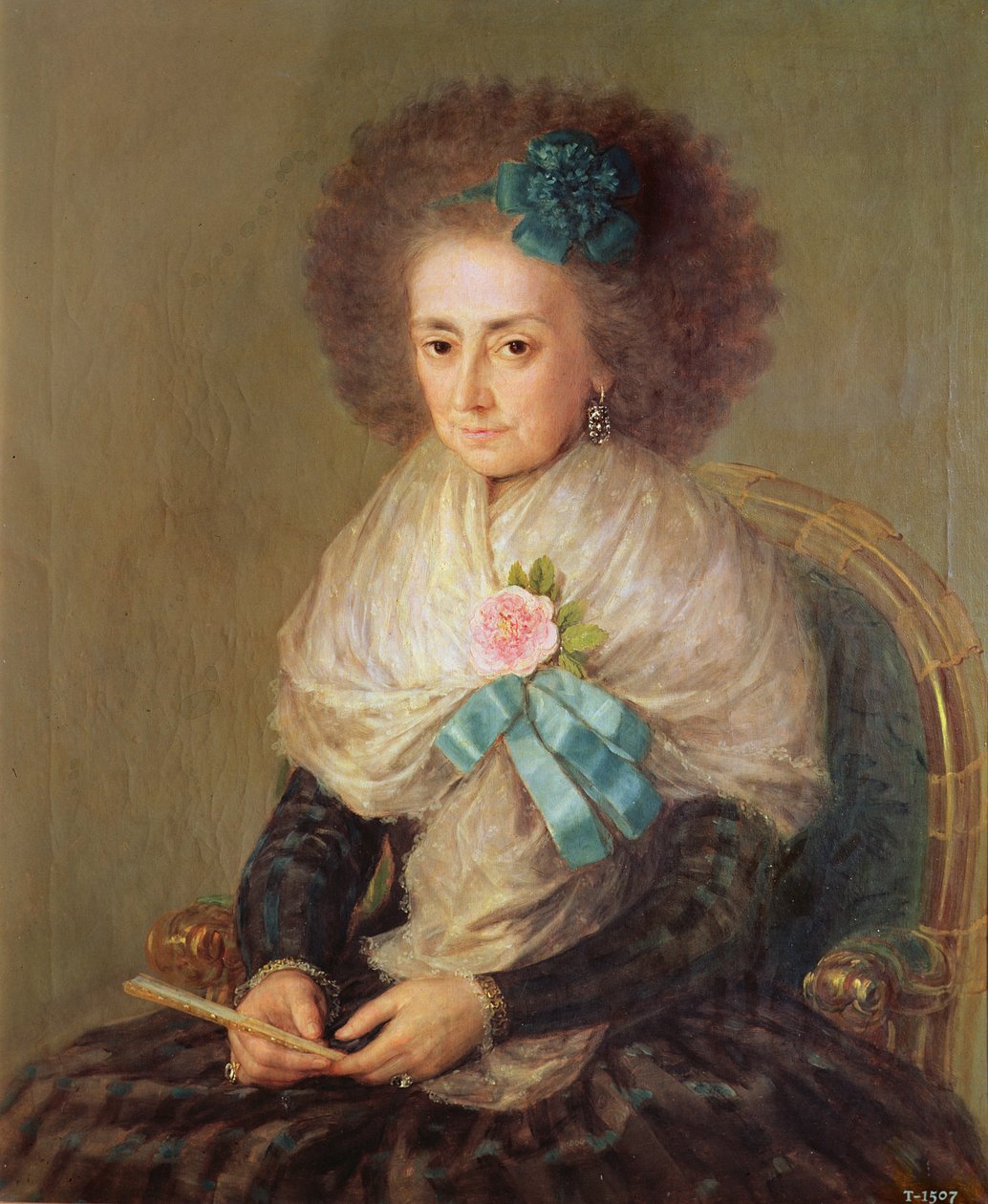 Dona Maria Antonia Gonzaga (1735-1801) markiza Villafranca autorstwa Francisco de Goya