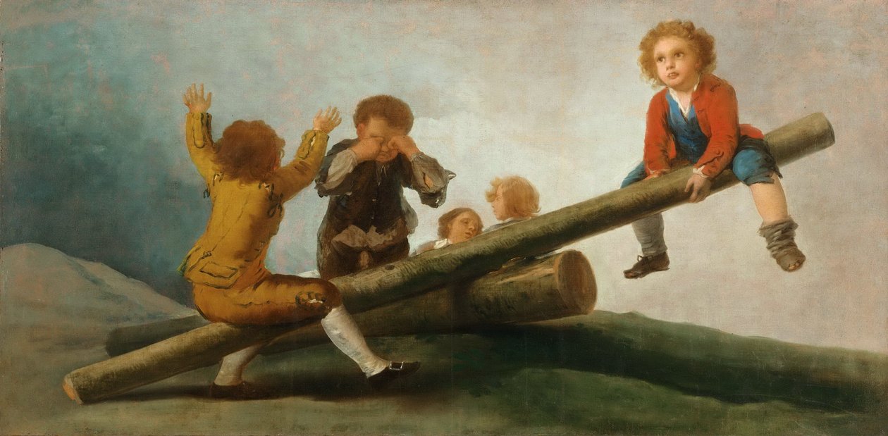 Huśtawka autorstwa Francisco de Goya