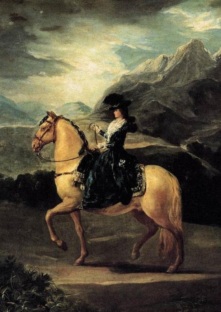 Portret jeździecki Maríi Teresy de Vallabriga autorstwa Francisco de Goya