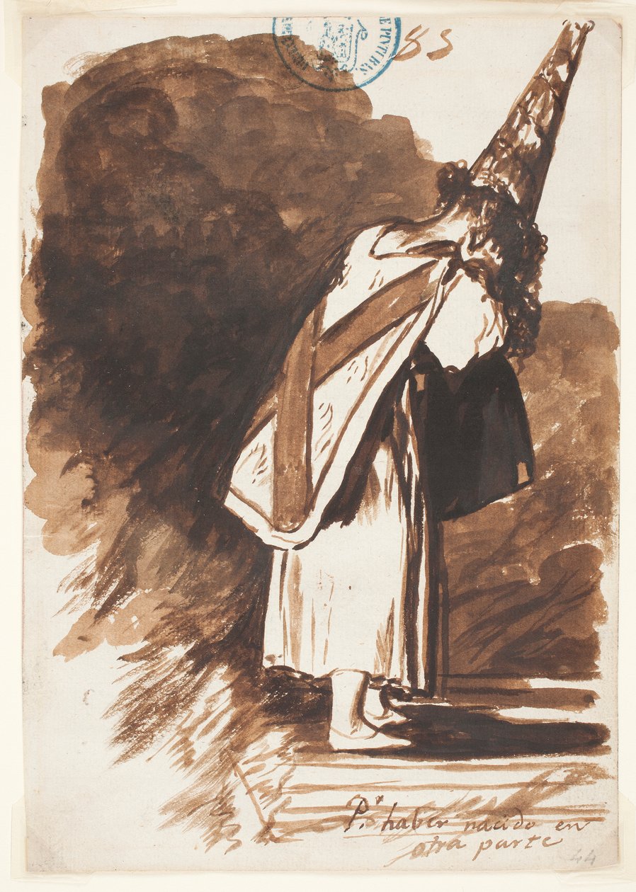 Za urodzenie się gdzie indziej autorstwa Francisco de Goya