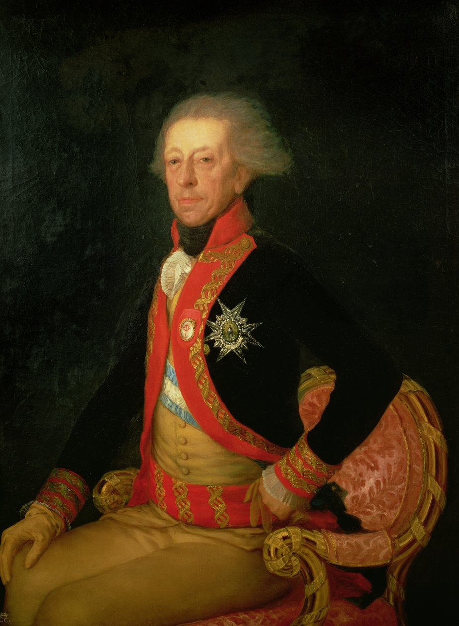 Generał Antonio Ricardos (1727-94) c.1793-94 autorstwa Francisco de Goya