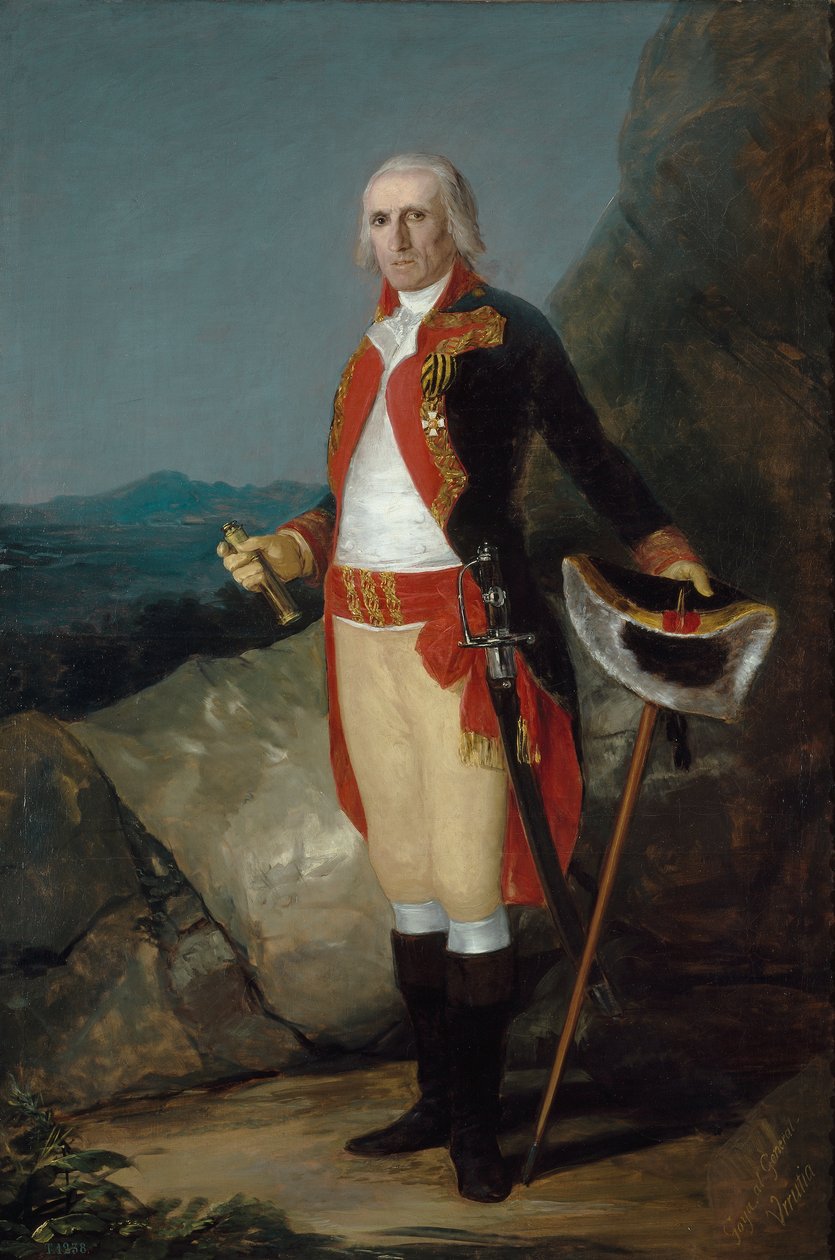Generał José de Urrutia y de las Casas autorstwa Francisco de Goya