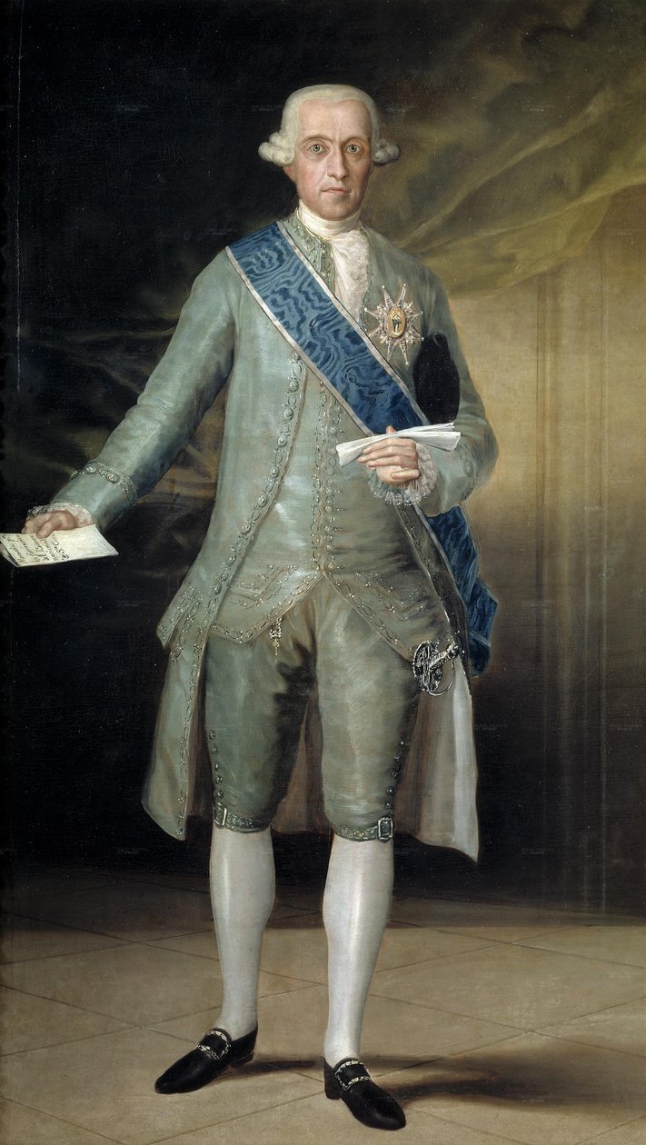 José Moñino i Redondo autorstwa Francisco de Goya