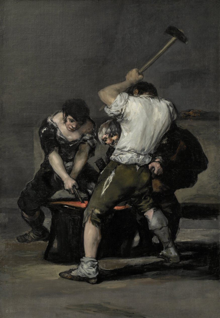 Fałszować autorstwa Francisco de Goya