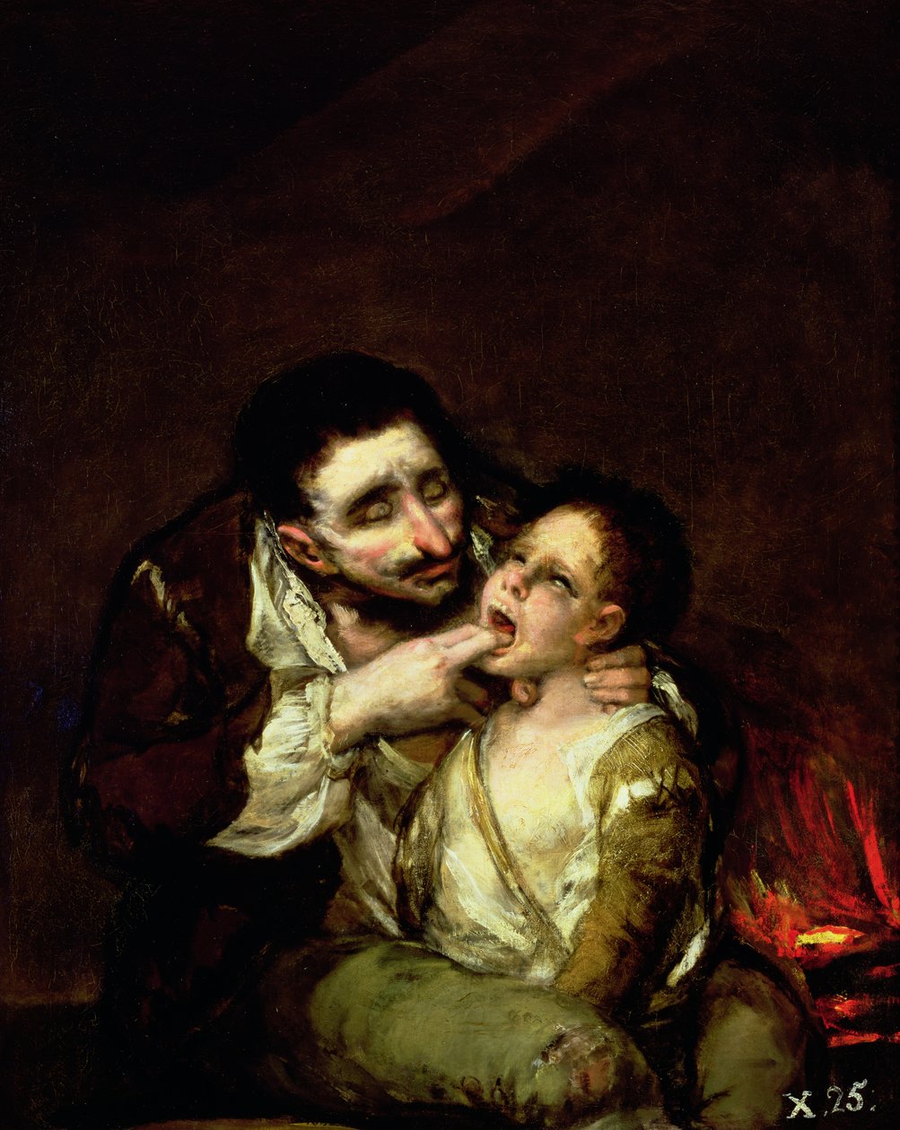 Lazarillo de Tormes, 1819 autorstwa Francisco de Goya
