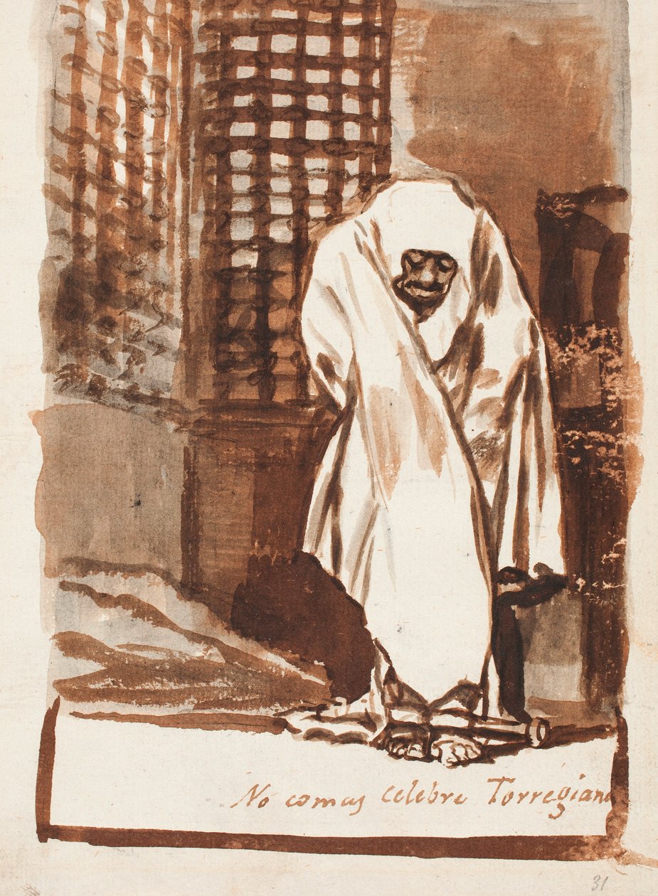 Nie jedz świętuj Torrigiano autorstwa Francisco de Goya