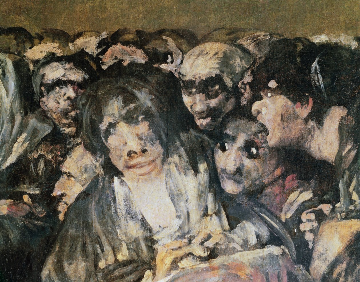 Pielgrzymka do San Isidro, 1821 (detal 38639) autorstwa Francisco de Goya