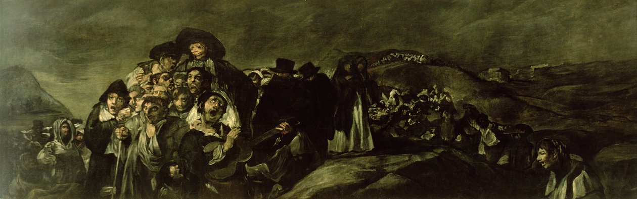 Pielgrzymka do Fontanny San Isidro, c.18213 autorstwa Francisco de Goya