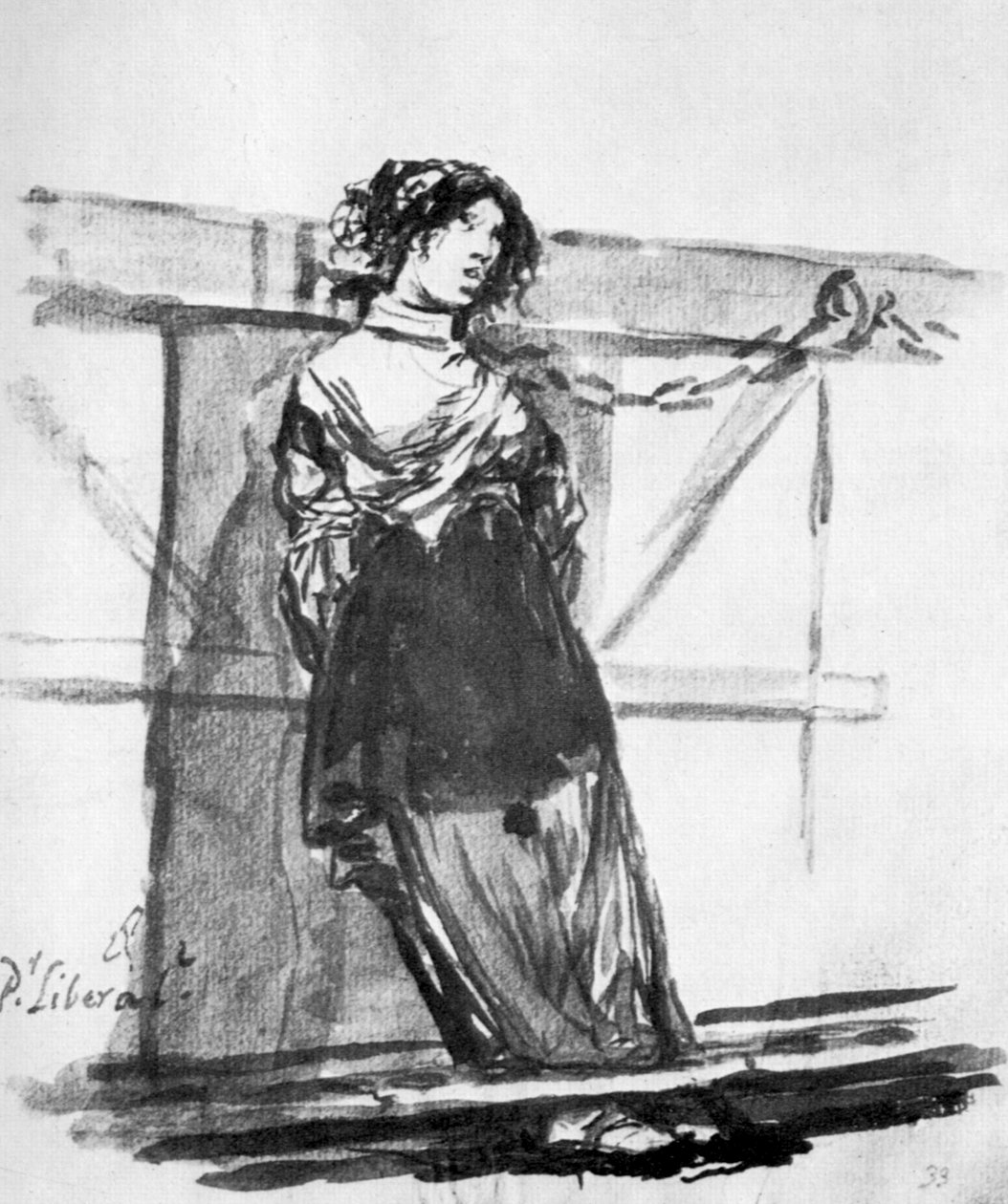 Przez liberalne autorstwa Francisco de Goya