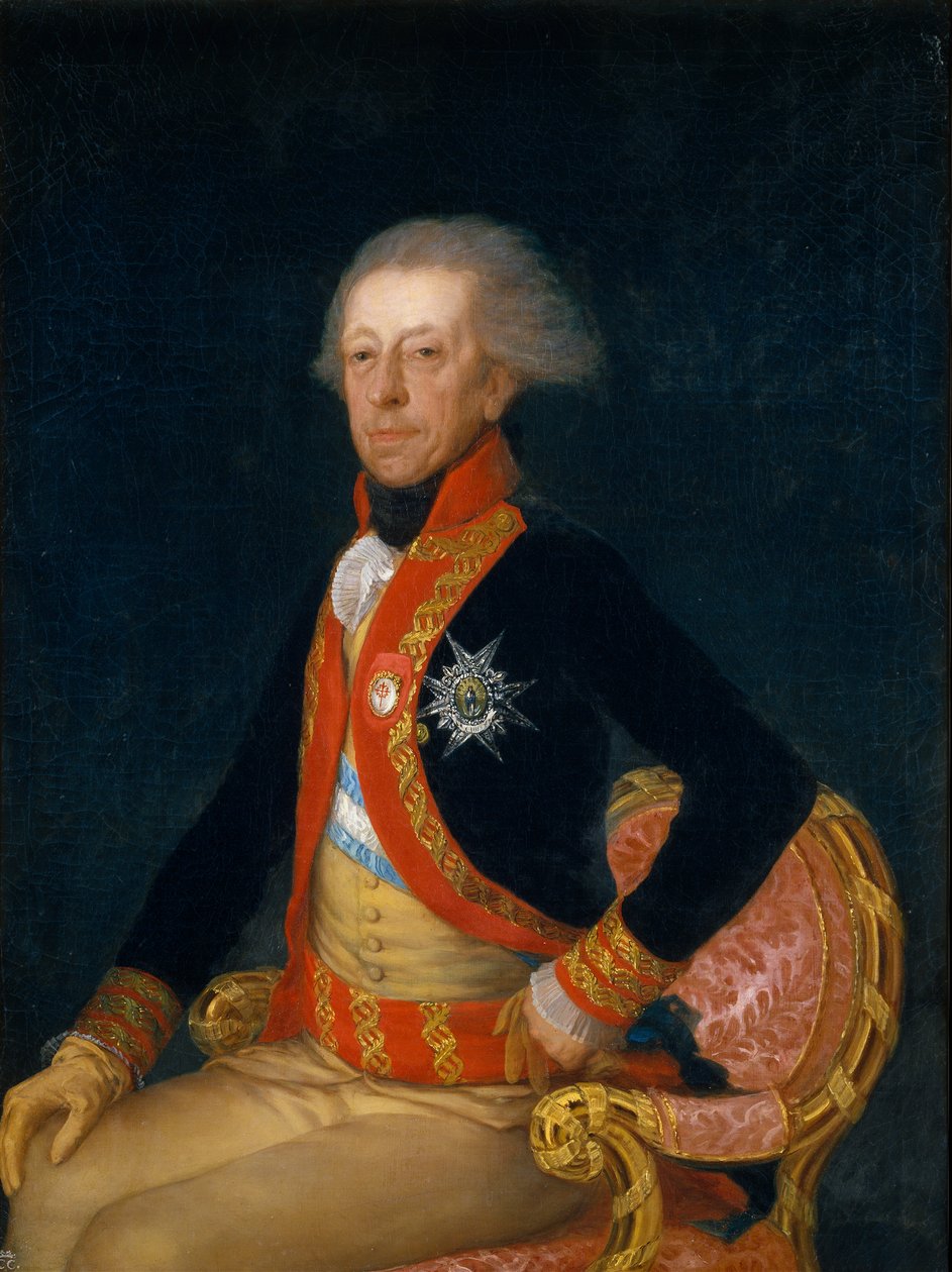 Portret generała Antonio Ricardosa autorstwa Francisco de Goya