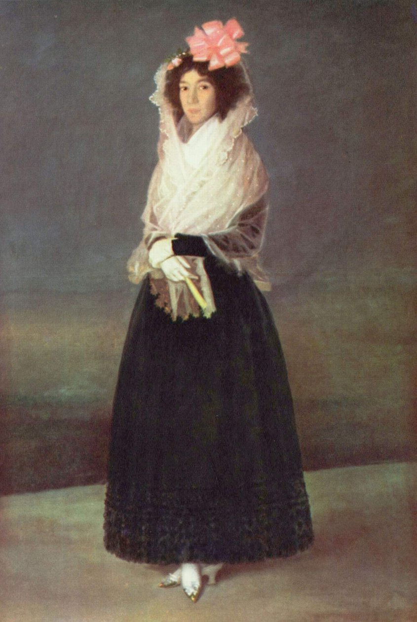 Portret Marii Rity de Barrenechea y Morante autorstwa Francisco de Goya