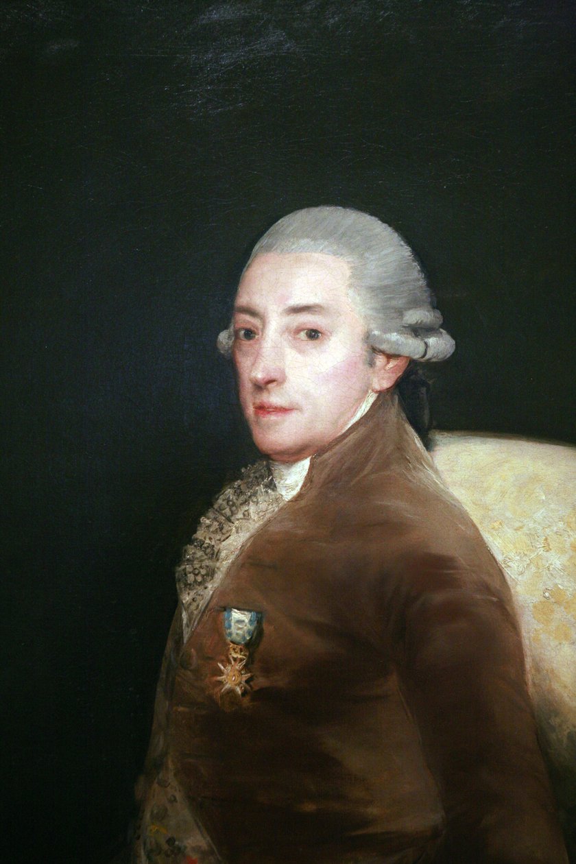 Portret ks. Bernarda de Iriarte autorstwa Francisco de Goya