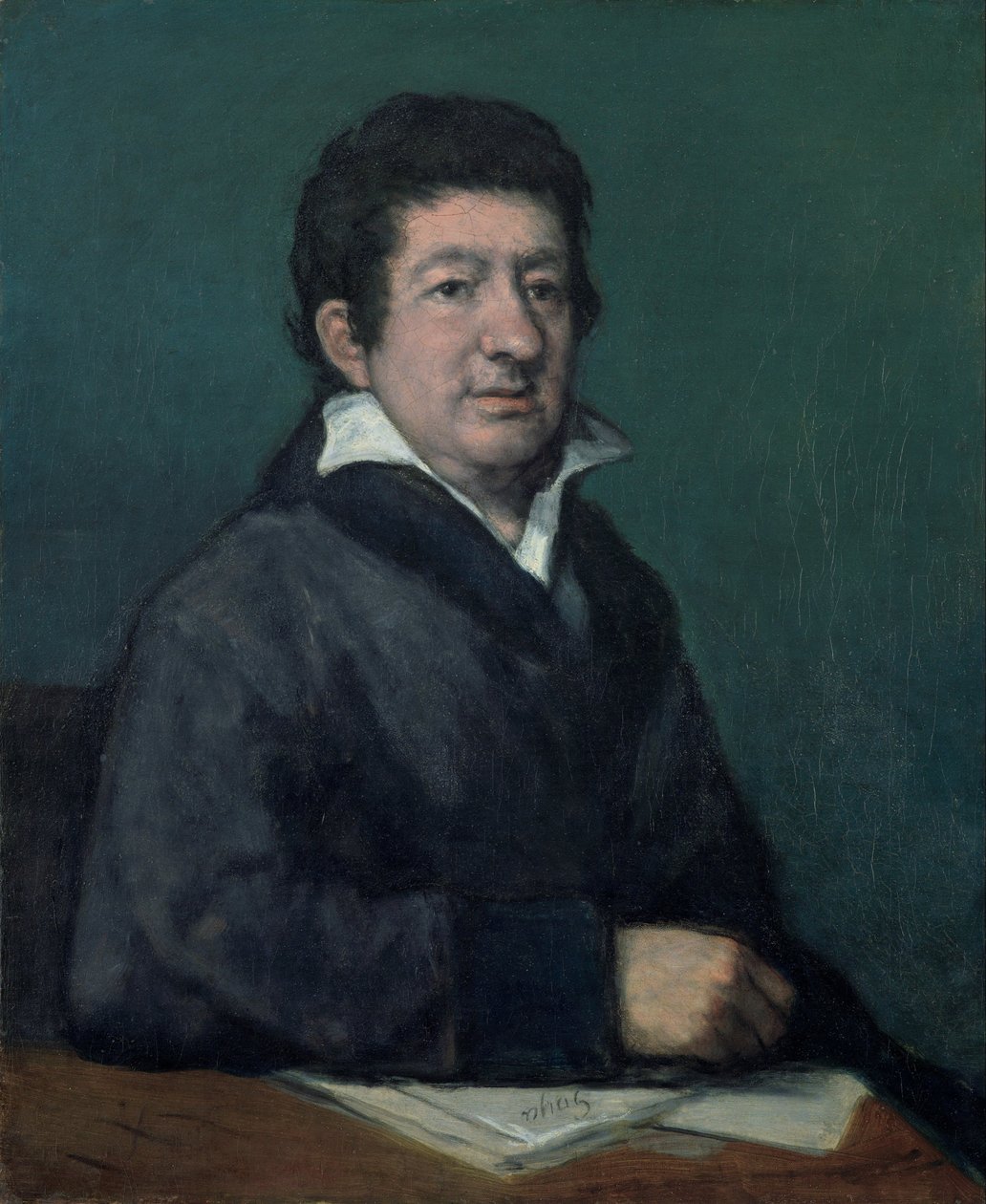 Portret poety Moratín autorstwa Francisco de Goya