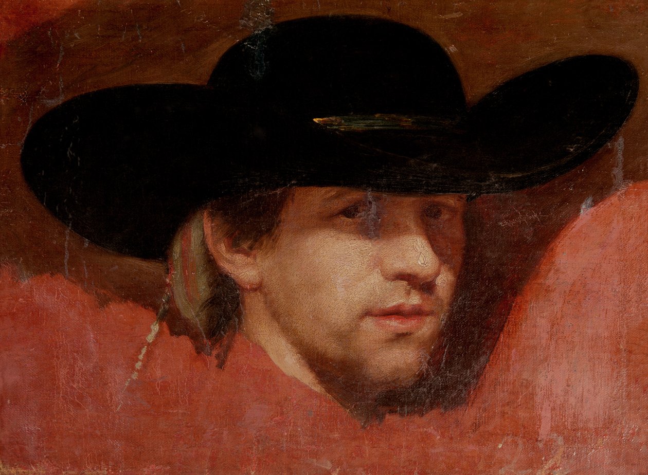 Portret, domniemany artysta, 1775 autorstwa Francisco de Goya