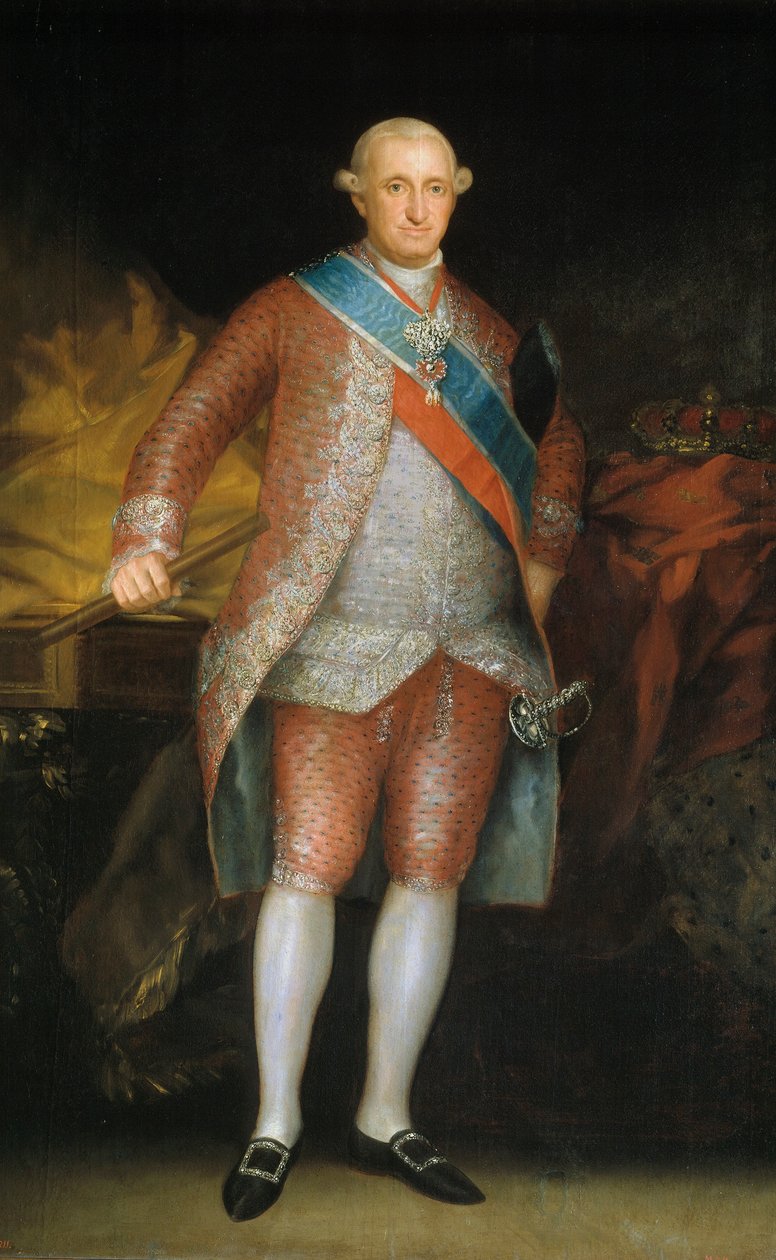 Portret Karola IV autorstwa Francisco de Goya