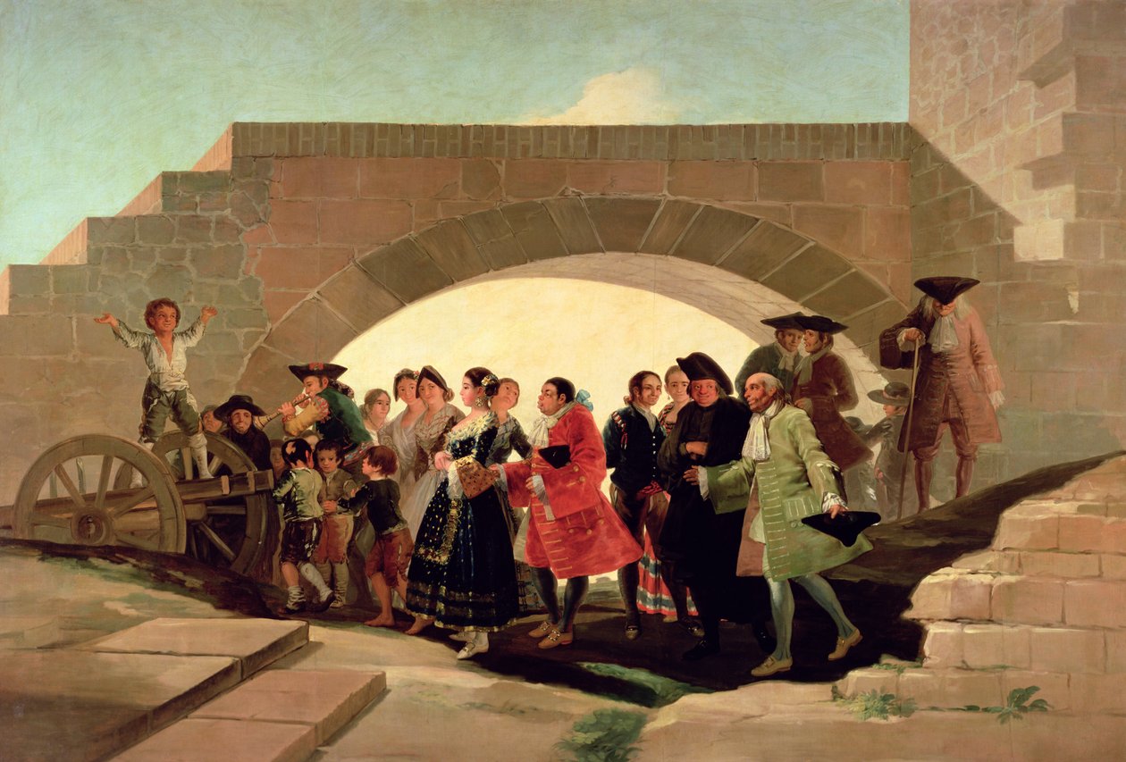 واده، 1791-92 پولی autorstwa Francisco de Goya