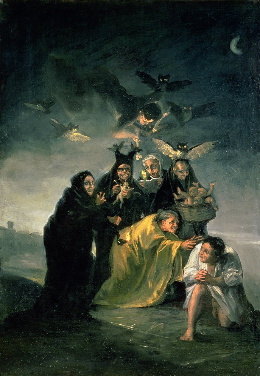 Sabat Czarownic autorstwa Francisco de Goya