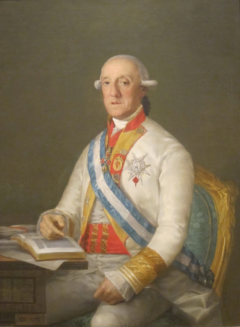 Vicente Maria de Vera de Aragón autorstwa Francisco de Goya
