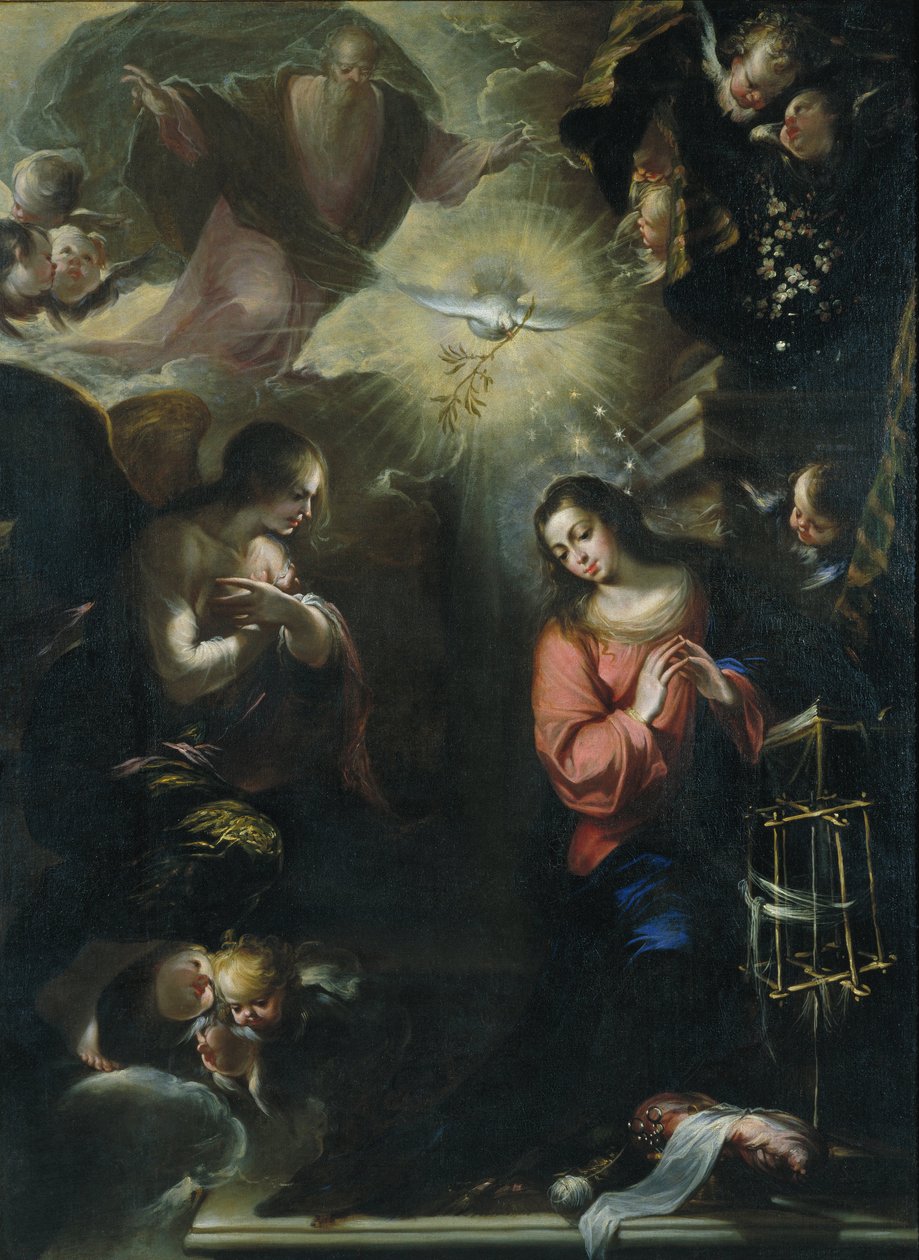 zwiastowanie autorstwa Francisco de Solís