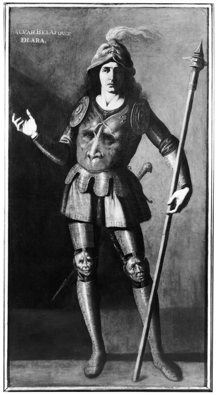 Alvar Velazquez de Lara, ok. 1635-40 autorstwa Francisco de Zurbaran