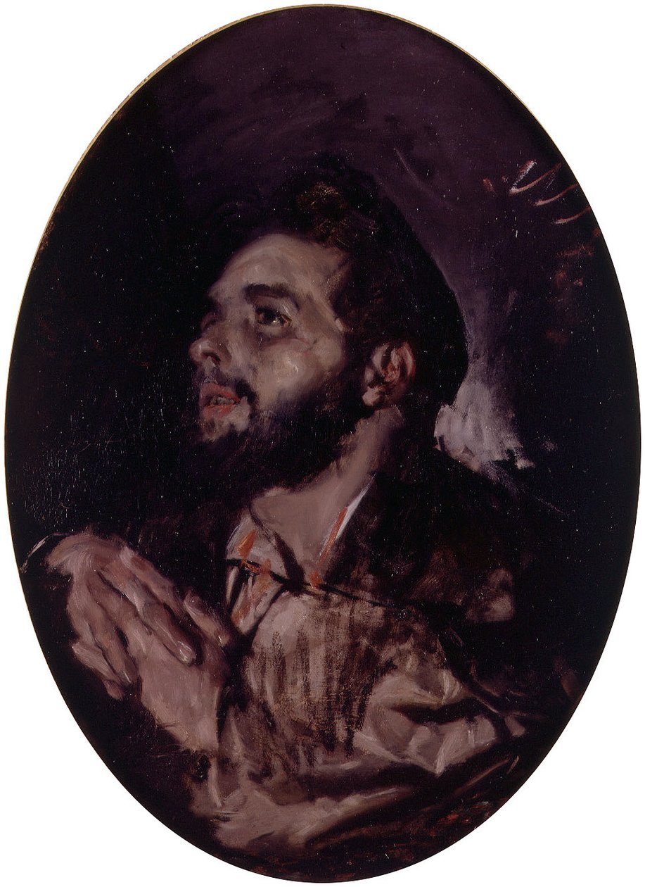 Portret D. Agustina Domingo, brata autora autorstwa Francisco Domingo Marqués