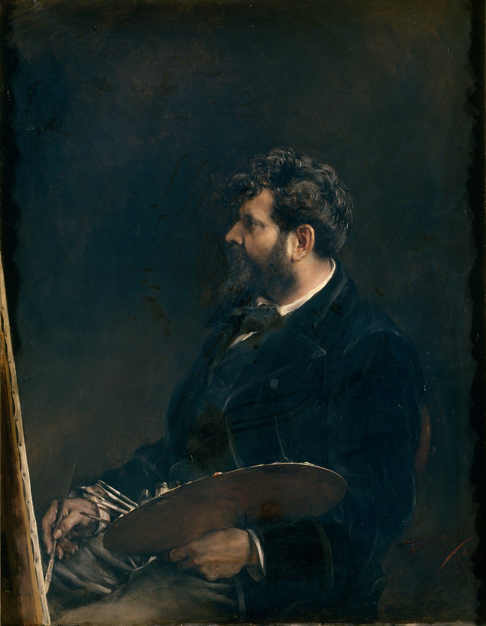 Autoportret autorstwa Francisco Domingo Marqués