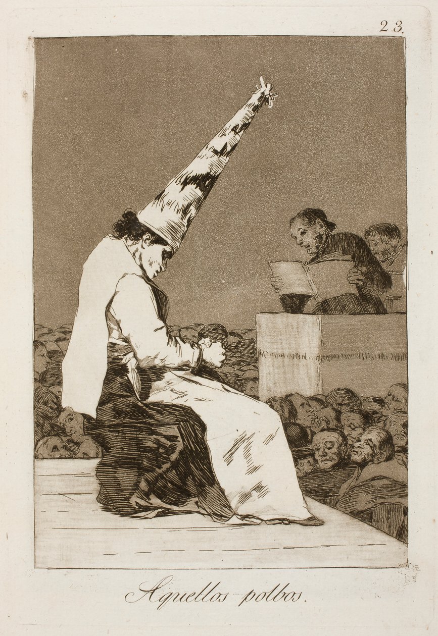 Te ośmiornice autorstwa Francisco de Goya