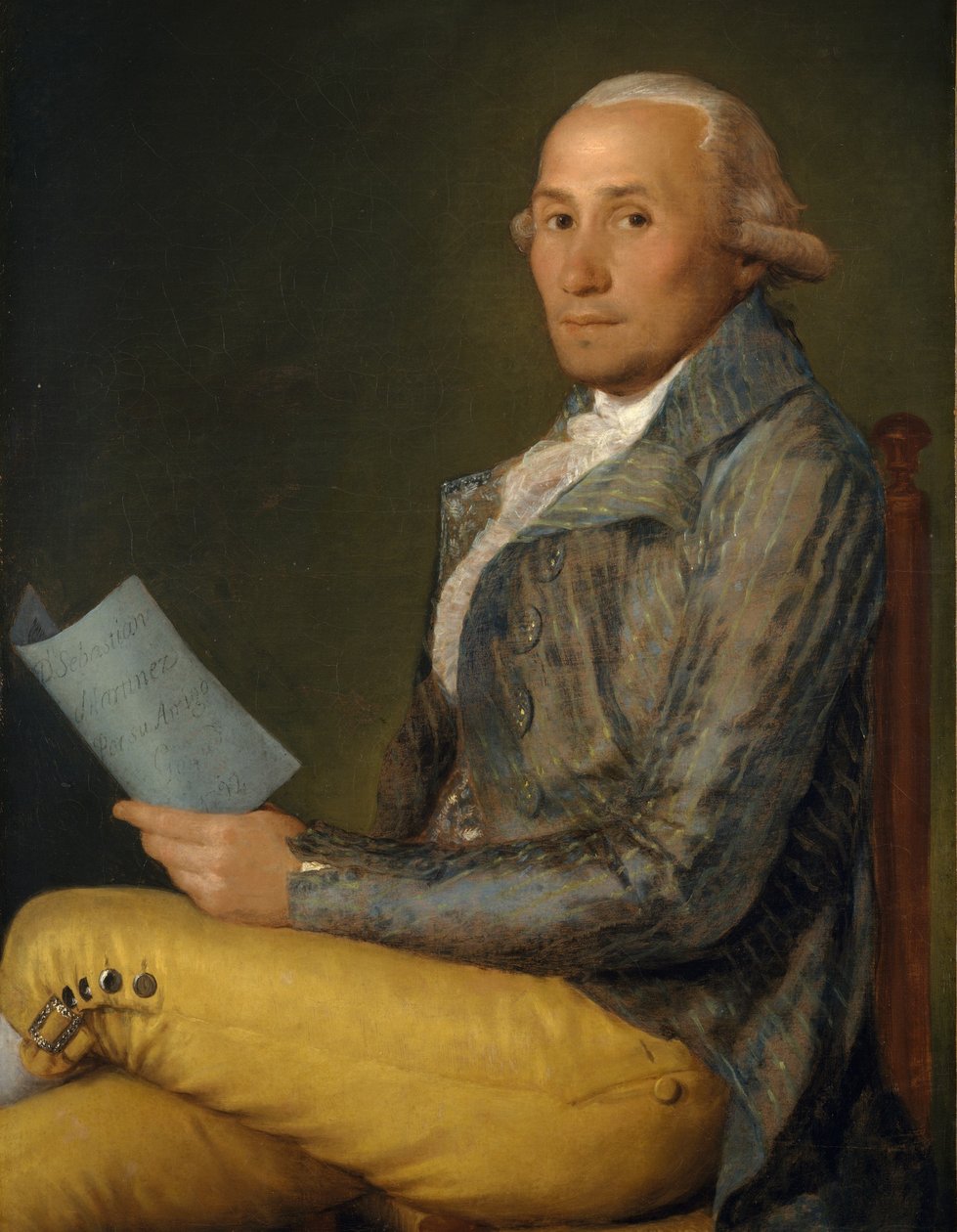 Portret Sebastiana Martínez autorstwa Francisco de Goya