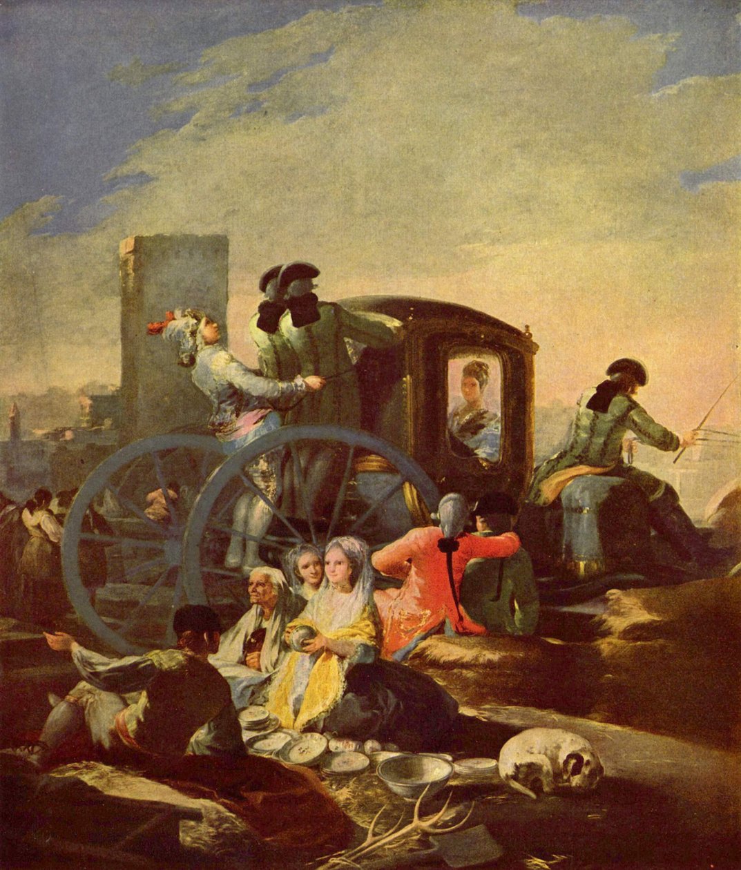 Sprzedawca naczyń autorstwa Francisco de Goya