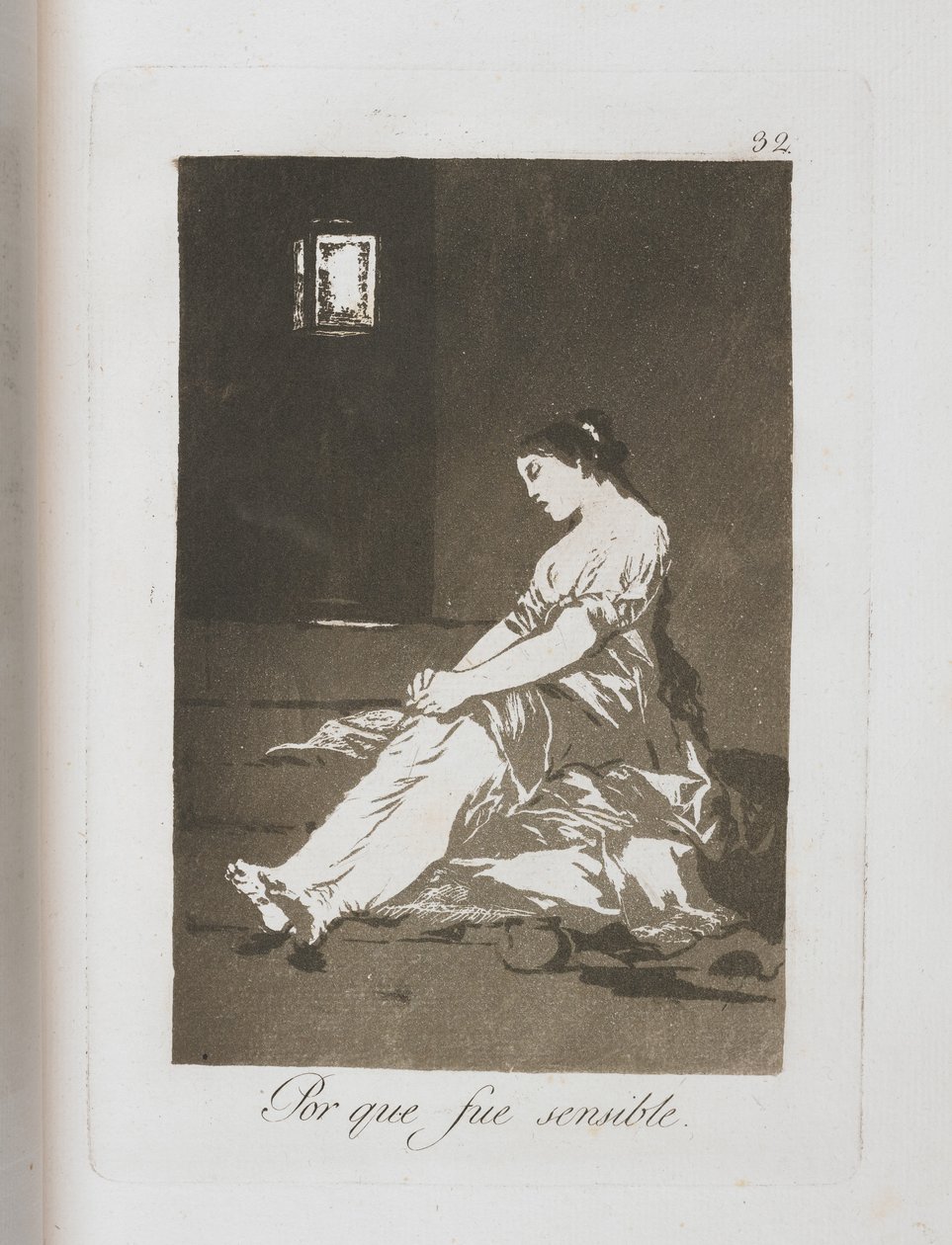 Płyta z Los Caprichos, 1797-1798 autorstwa Francisco de Goya