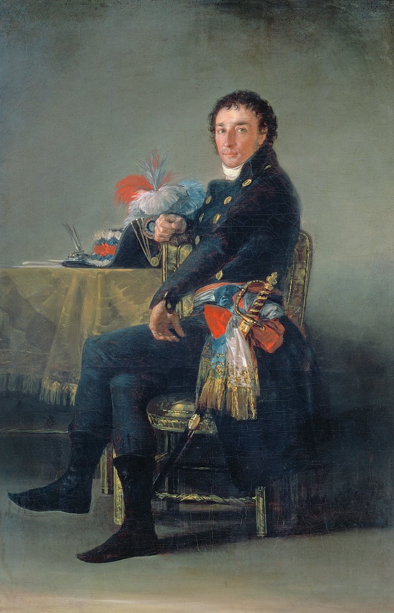 Portret Ferdynanda Guillemardeta (1765-1809) 1798-99 autorstwa Francisco de Goya