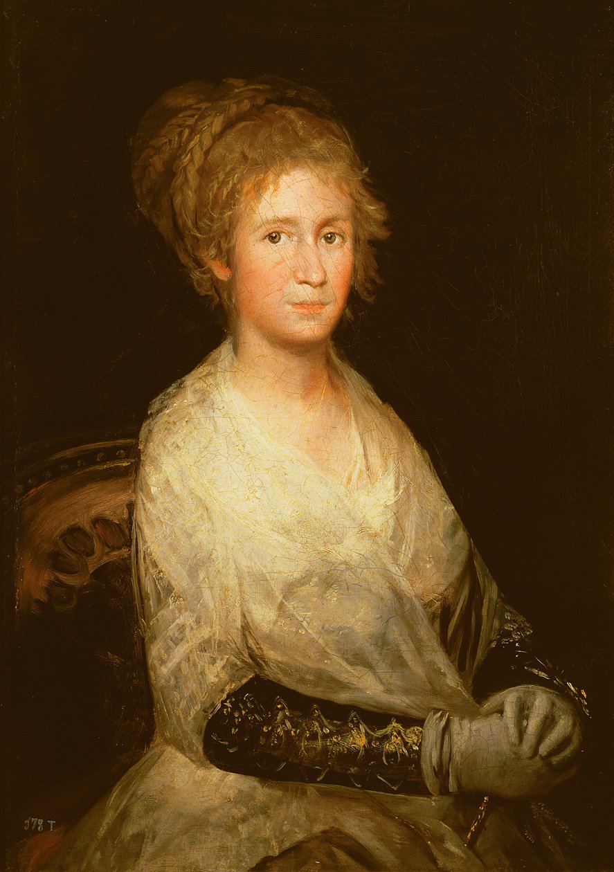 Portret uważany za Josefę Bayeu (zm. 1812), żonę Goi, ok. 1798 autorstwa Francisco de Goya