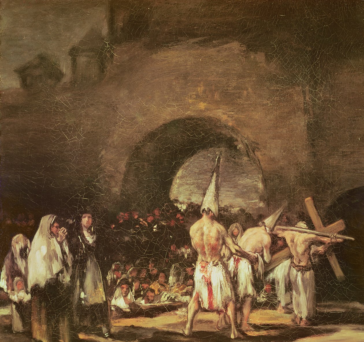 Procesja pokutników autorstwa Francisco de Goya