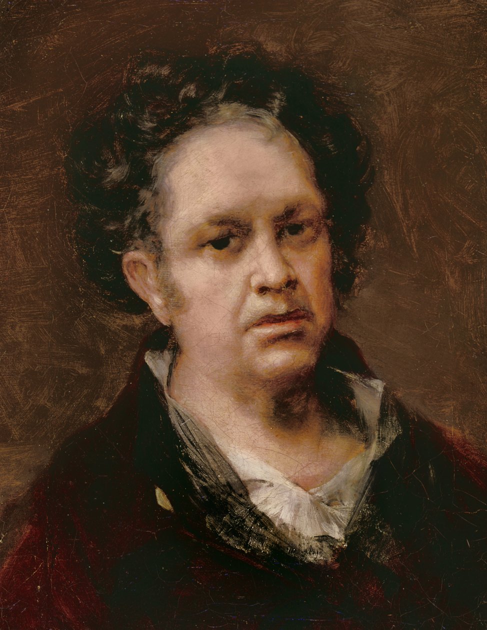 Autoportret, 1815 autorstwa Francisco de Goya