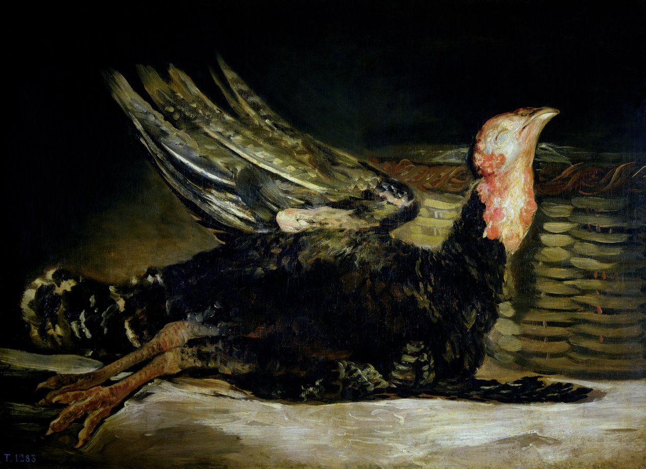 Martwa natura, ok. 1808-12 autorstwa Francisco de Goya