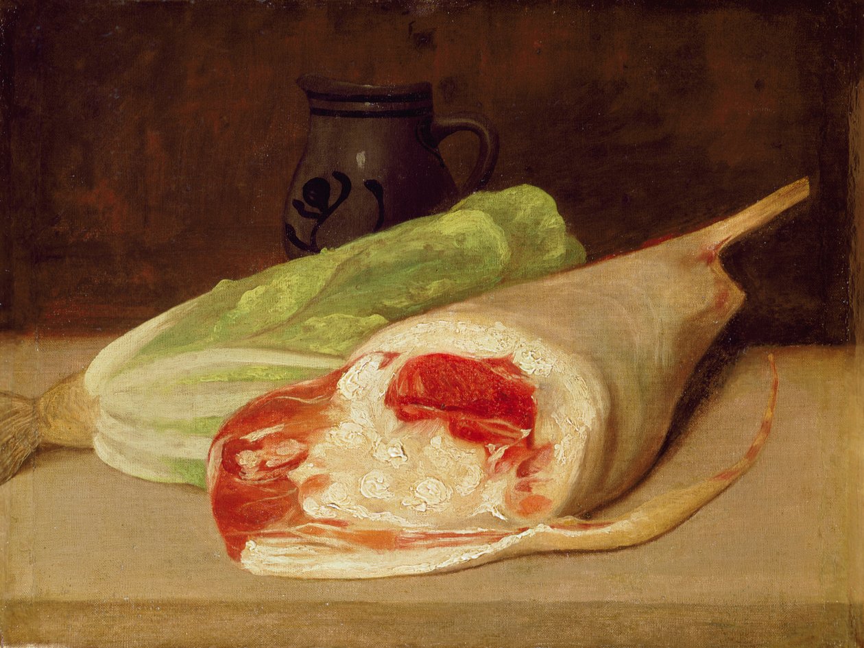 Martwa natura z nogą jagnięcą autorstwa Francisco de Goya