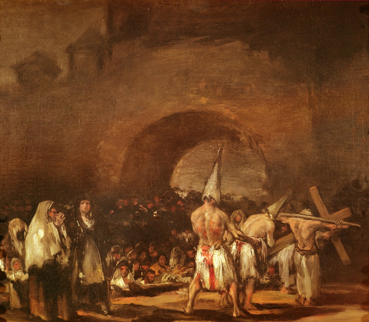 Biczownicy autorstwa Francisco de Goya