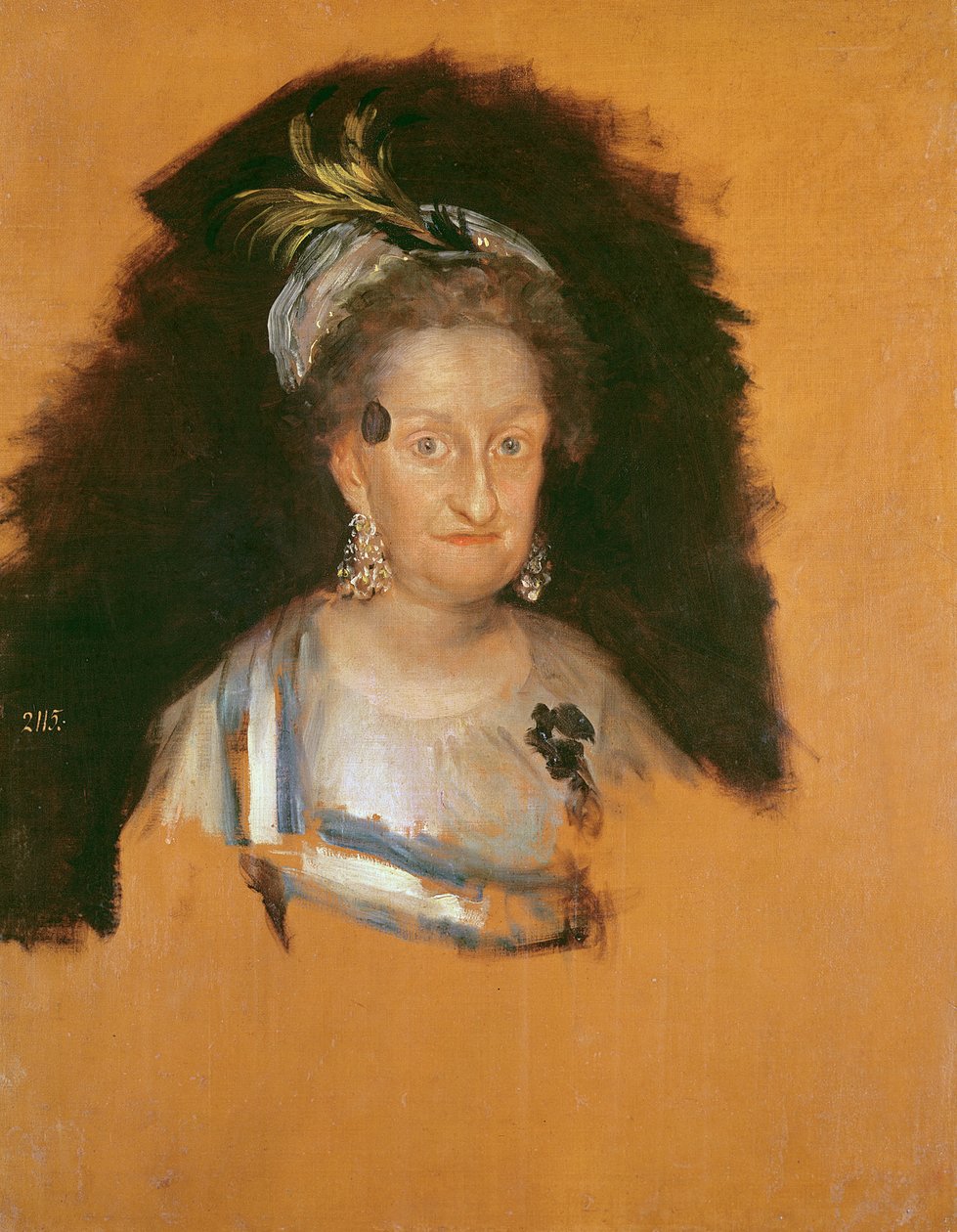 Infantka Marie Josepha (studium dla rodziny Karola IV), przed 1800 autorstwa Francisco de Goya