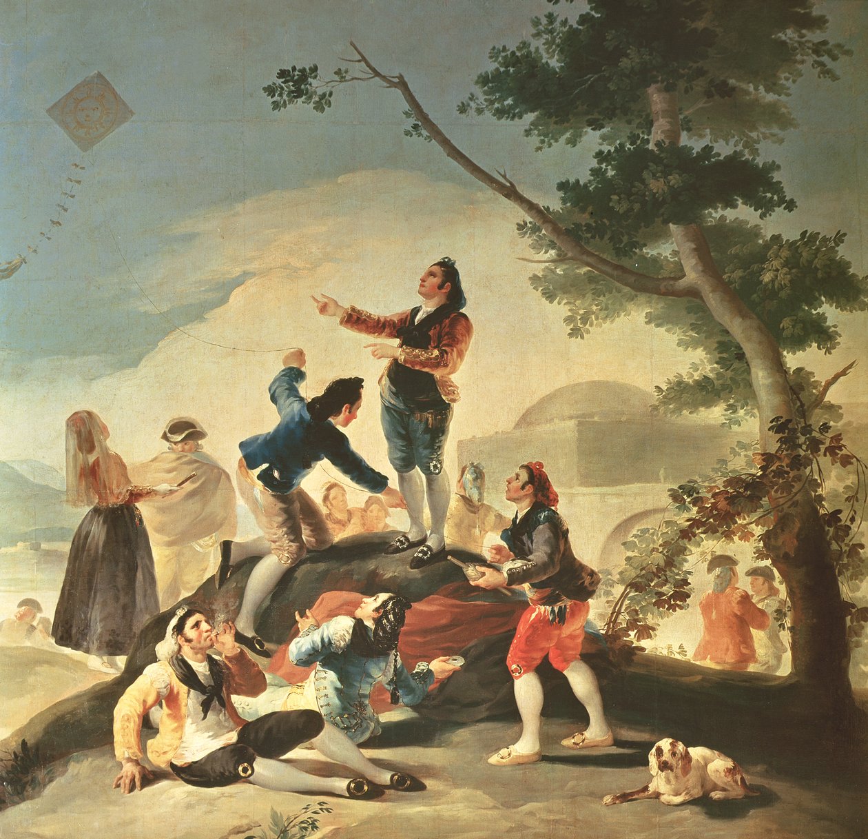 Latawiec, 1777-78 autorstwa Francisco de Goya