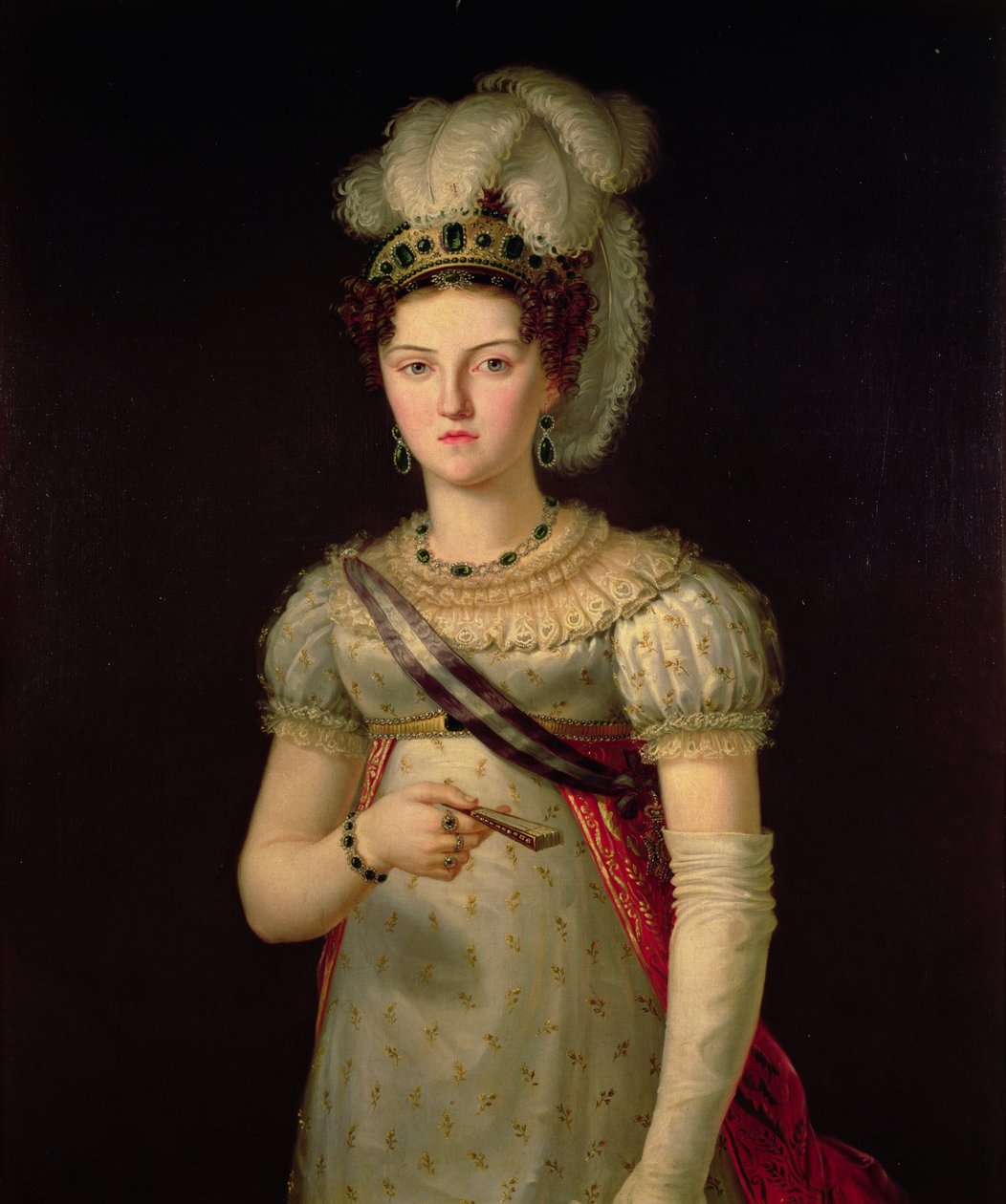 Portret Marii Józefiny Amalii z Saksonii autorstwa Francisco Lacoma y Fontanet