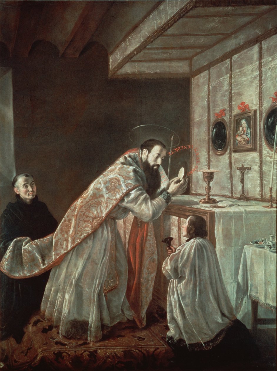 Ostatnia Msza św. Benedykta autorstwa Francisco Rizi